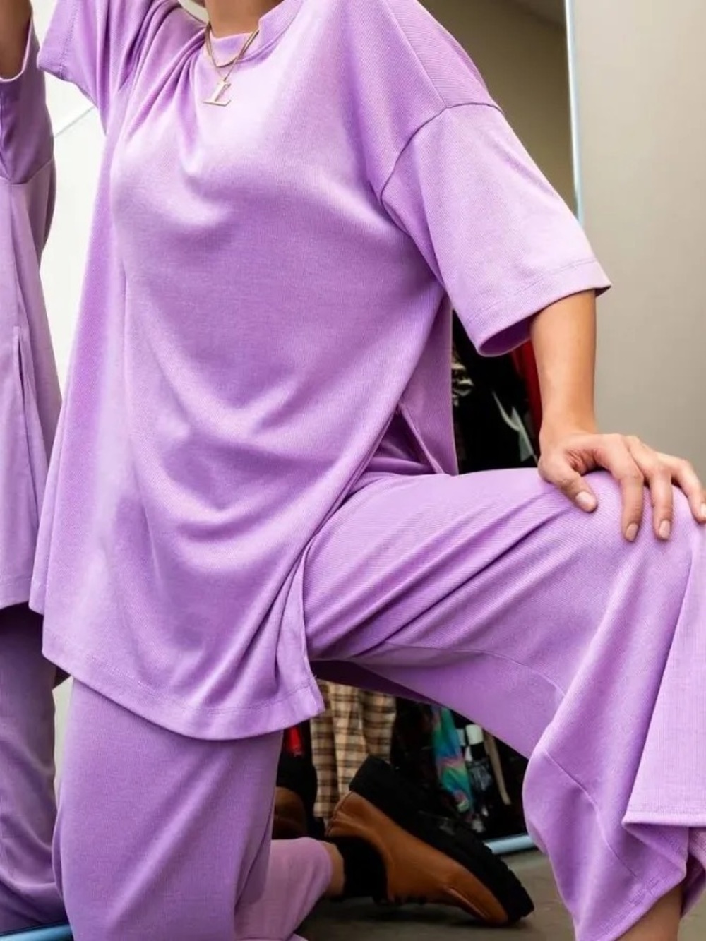 Dressed In LALA Lavender Playsuit